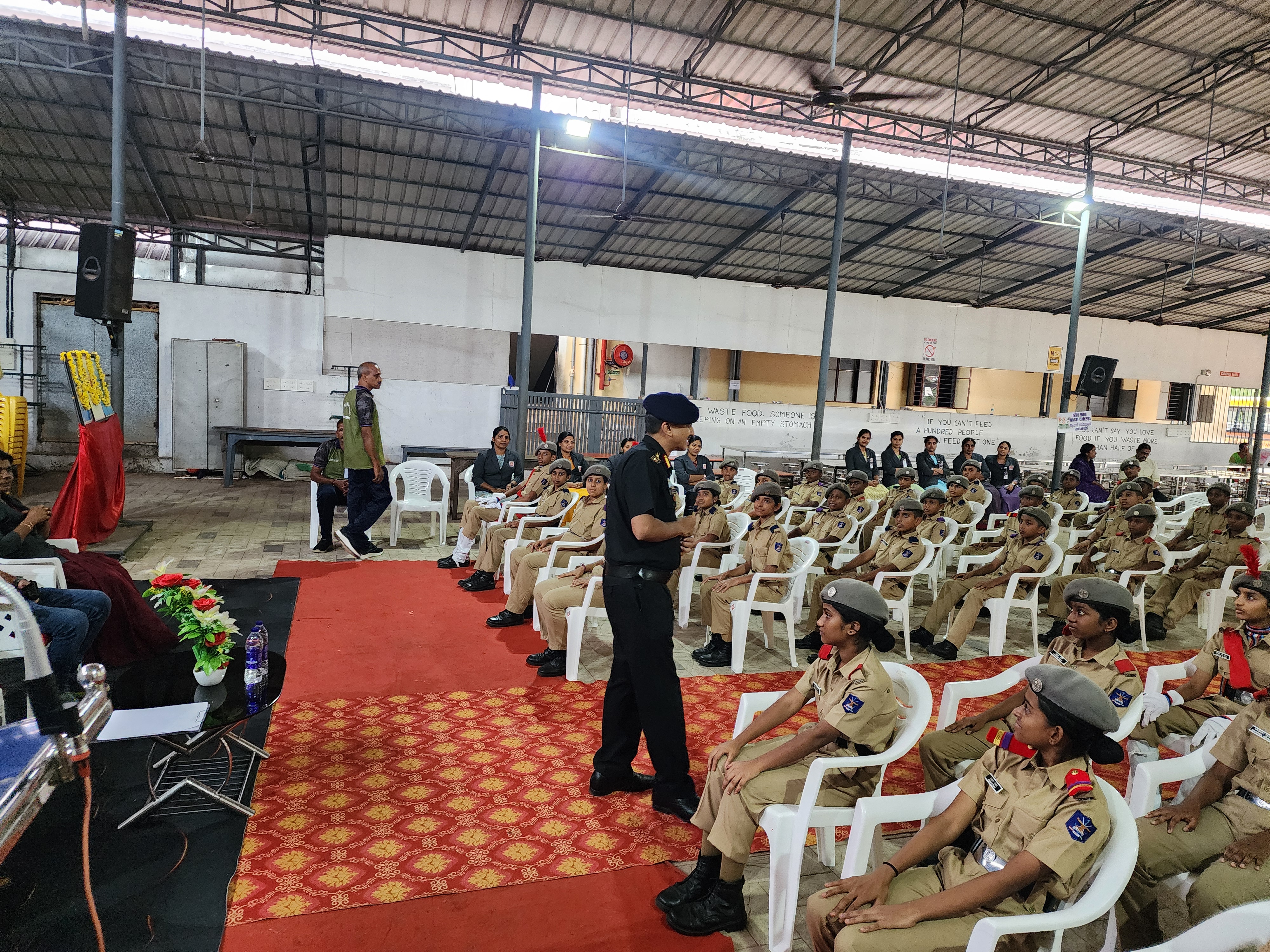 Leadership Summit — Visit By Mentor School Principal Col. Dhirendra Kumar — Vidyadhiraja Vidyapeetom Sainik School